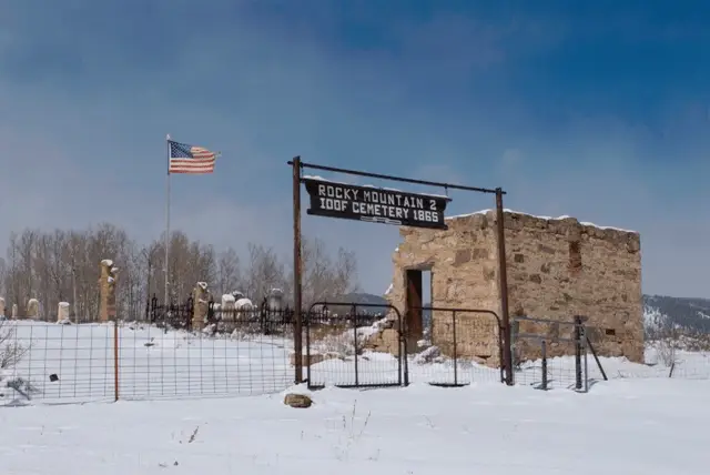Central City Colorado Townsite - Ghost town A picture of Central City Colorado