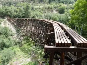 A picture of Mexican canyon Trestle