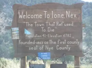 A picture of IONE Nevada